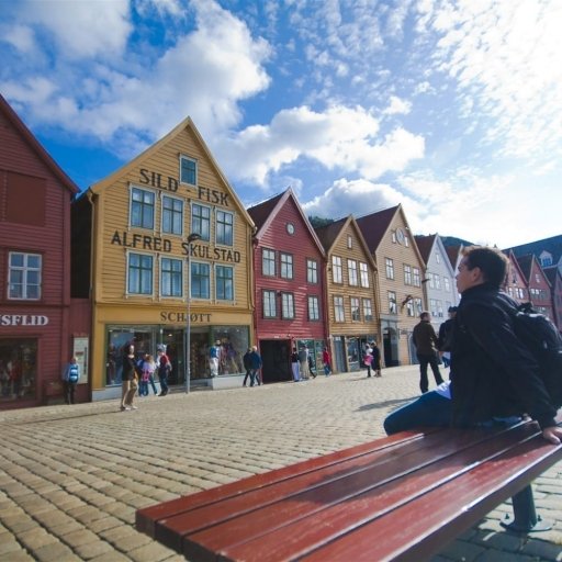 Bryggen Wharf  Bergen
