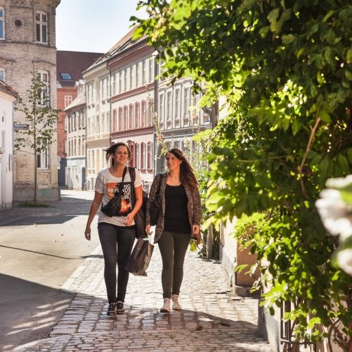 Main Shopping Street in Aalborg