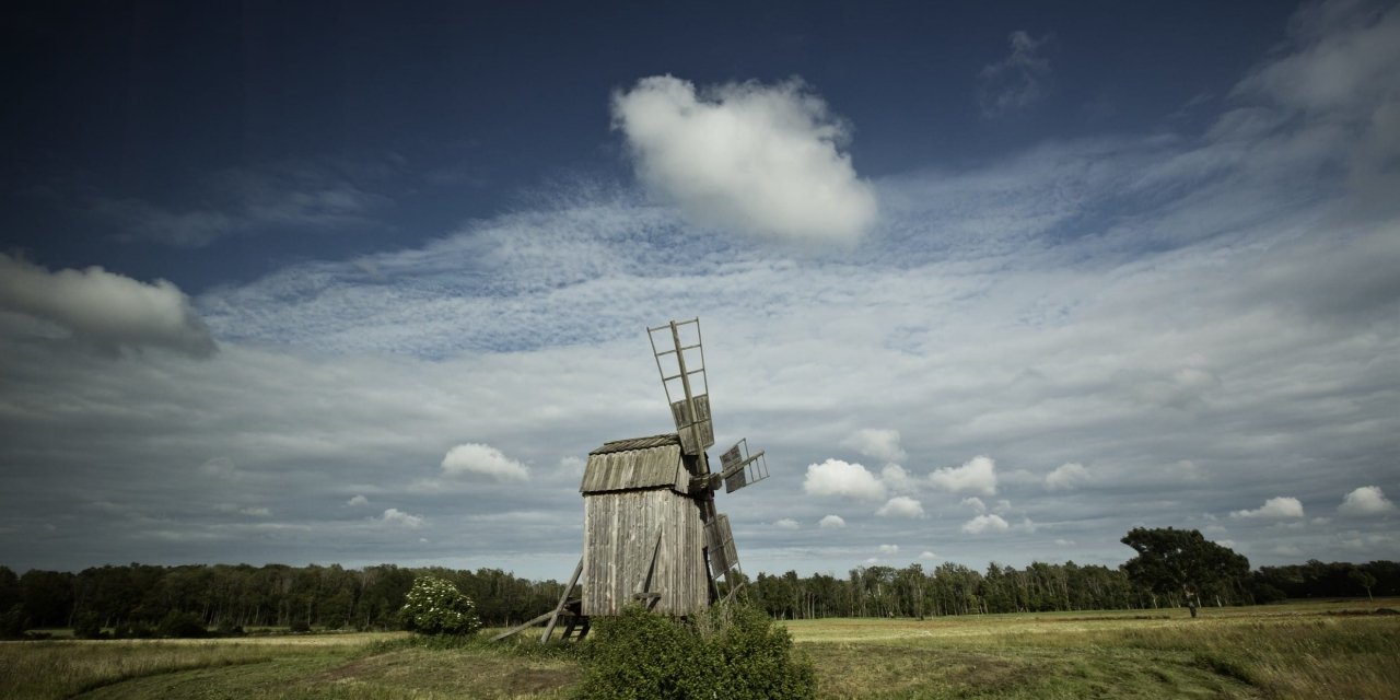 Nature route in southern Sweden