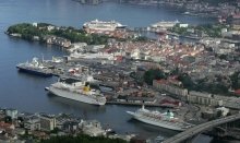 Bergen is a famous cruise destination