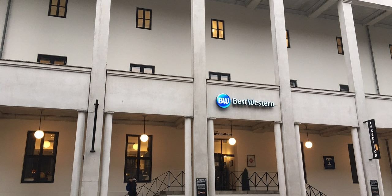 Classic romantic hotel in Vejle city