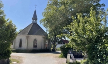 Visit one of the few round churches in Denmark
