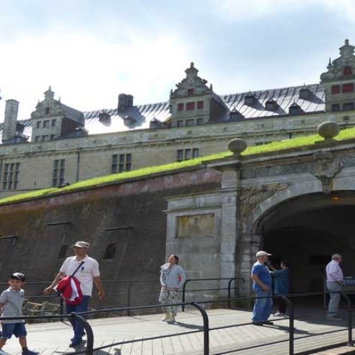 Kronborg Castle in Denmark