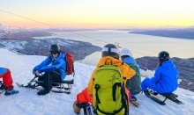 Narvikfjellet creates the perfect setting for alpine skiing in the winter