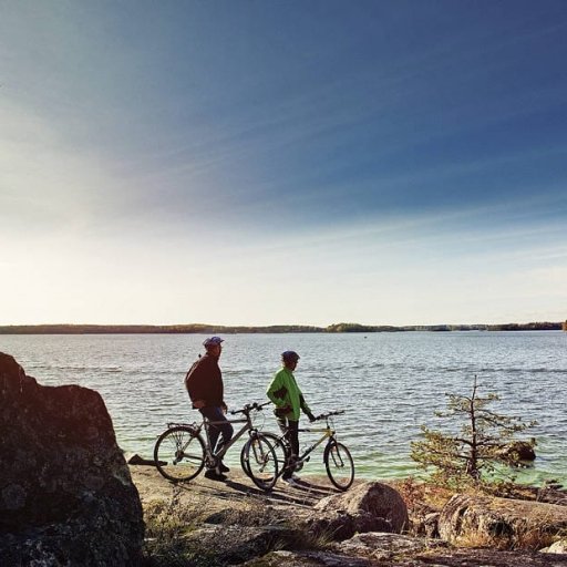 Biking