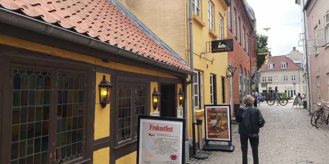 The Ugly Duckling restaurant is nearby the H. C. Andersen museum